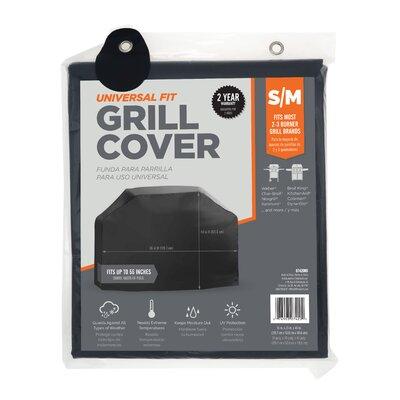 Mr. Bar-B-Q Universal Fit Grill Cover - Fits Up to 55" Wide Vinyl in Black/Brown/Gray | 20 H x 55 W x 40 D in | Wayfair 07420NB