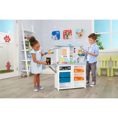 Little Tikes Vet Toys for Kids - My First Pet Doctor Checkup Pretend Play Set Veterinarian Playset - Over 15
