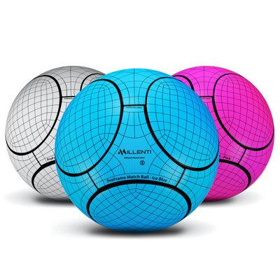 Millenti Easy-to-Track ProFrame Us Soccer Ball Official Size 5 - Reverse Bend-it Soccer Ball w/ High-visibility | 8.7 H x 8.7 W x 8.7 D in | Wayfair