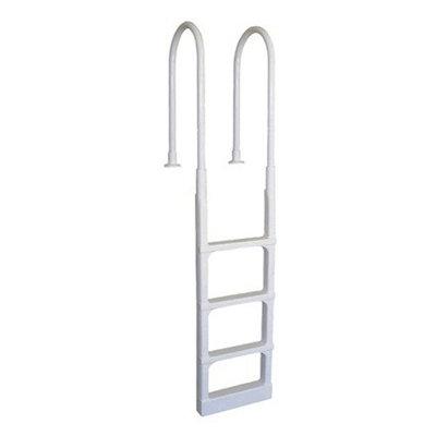 Main Access New Proseries Above Ground Swimming Pool Step Ladder in White | 53.5 H x 6 W x 22.6 D in | Wayfair 200300