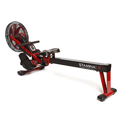 Stamina X Air Rower Home Fitness Equipment by Stamina in Red Black