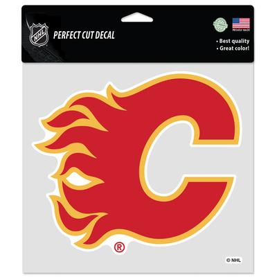 WinCraft Calgary Flames 8'' x Perfect Cut Decal