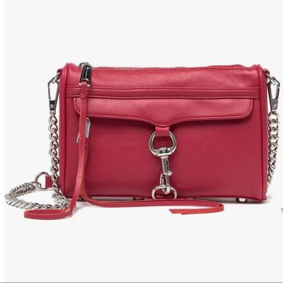 Rebecca Minkoff Bags | New Rebecca Minkoff Mini Mac Crossbody Bag | Color: Red | Size: Os