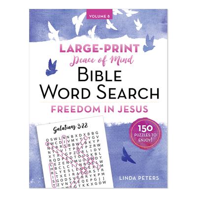 Skyhorse Publishing Entertainment Books - Peace of Mind Bible Word Search: Freedom in Jesus Activity Book