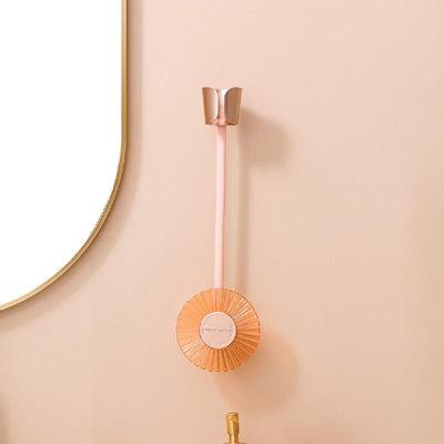 Everly Quinn Lazy Hair Dryer Bracket Hands-Free Fixed Hands-Free Air Dryer Hands-Free Electric Hair Dryer Wall Hanger Hole-Free Rotating Shelf Artifact | Wayfair