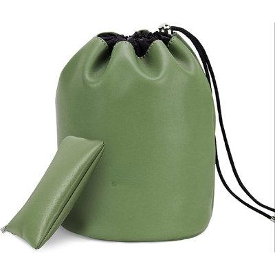 Red Barrel Studio® Multipurpose Drawstring Shaving Must Have Travel Bag in Green | 8.6 H x 7.1 W x 7.1 D in | Wayfair