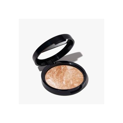 Plus Size Women's Baked Body Frosting Face & Body Glow With Puff: Supersize by Laura Geller Beauty in Tahitian Ginger