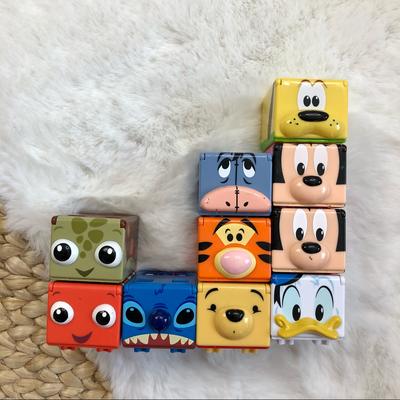 Disney Toys | Disney | Rare Cubee Musical Stackable Cubes From Japan | Color: Black/Blue | Size: Osbb