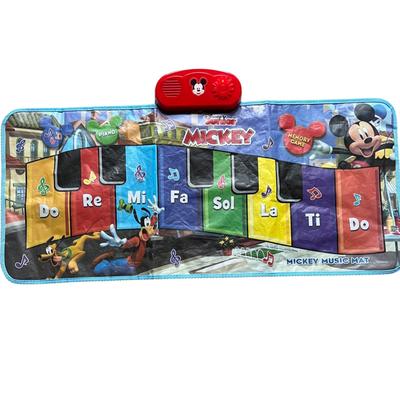 Disney Toys | Disney Junior Mickey Music Game Activity Mat Interactive Piano Guc | Color: Red | Size: Unisex Os