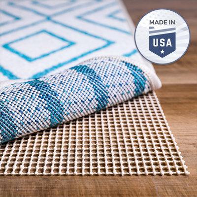72 x 48 x 0.1 in Rug Pad - Symple Stuff Bryes Ultra Natural Indoor Non Slip Rug Pad for Hardwood Floors Rubber | 72 H x 48 W x 0.1 D in | Wayfair