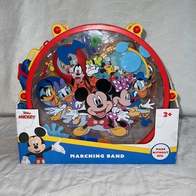 Disney Toys | Disney Junior Mickey Mouse Marching Band Instruments Nwt | Color: Blue/Red | Size: Os