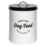 Wallace Food Tin Pet by Park Life Designs in White