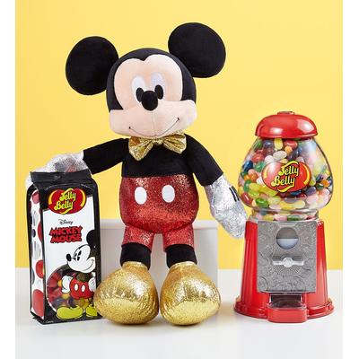 1-800-Flowers Gifts Delivery Ty Sparkle Mickey & Jelly Belly Bean Machine Gift Set
