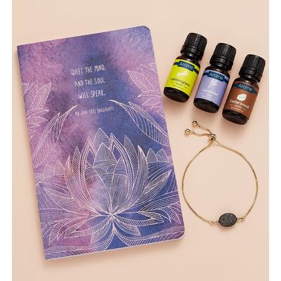 1-800-Flowers Everyday Gift Delivery Quiet The Mind Journal & Aromatherapy Gift Set | Happiness Delivered To Their Door