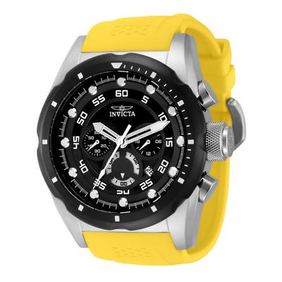 Invicta Speedway Men's Watch w/ Mother of Pearl Dial - 50mm Yellow (41559)
