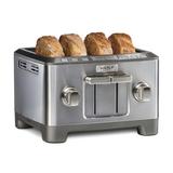 Wolf Gourmet 4 Slice Toaster, Stainless Steel, Size 8.13 H x 12.59 W x 12.0 D in | Wayfair WGTR174S