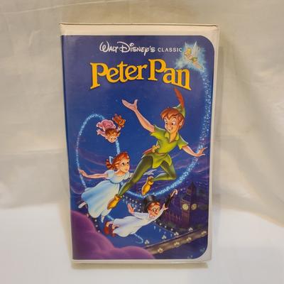 Disney Media | 5/$15 Peter Pan Vhs Tape | Color: Black | Size: Os
