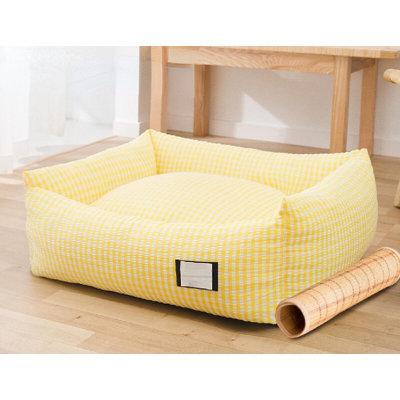 Tucker Murphy Pet™ Brianni Dog Kennel All-Purpose Winter Warm Dog Bed Small Dog Cat Kennel Pet Bed Teddy Dog Supplies_8 in Yellow | 7 H in | Wayfair