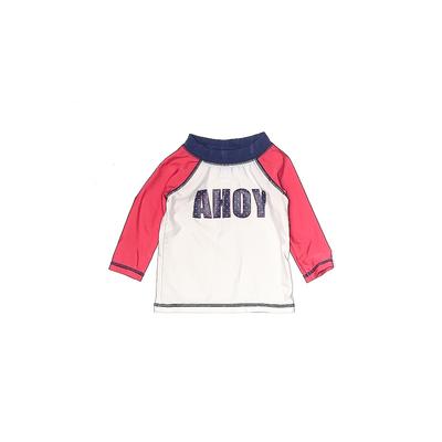 Rash Guard: White Sporting & Activewear - Size 6-9 Month