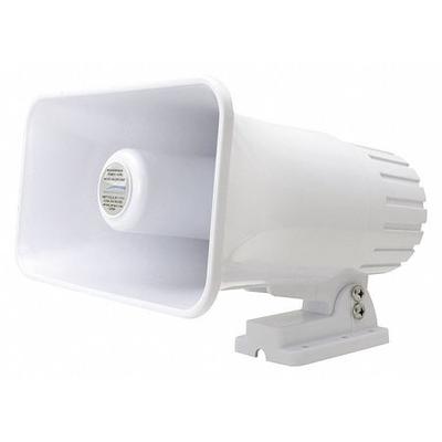 SPECO TECHNOLOGIES SPC15RP PA Weatherproof Speaker,Horn,30W,ABS