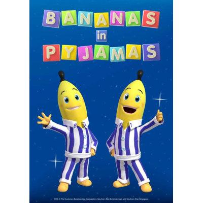 Posterazzi Bananas In Pyjamas The Movie Movie Poster (11 X 17) - Item # MOVEB21443 Paper in Blue/White/Yellow | 17 H x 11 W in | Wayfair