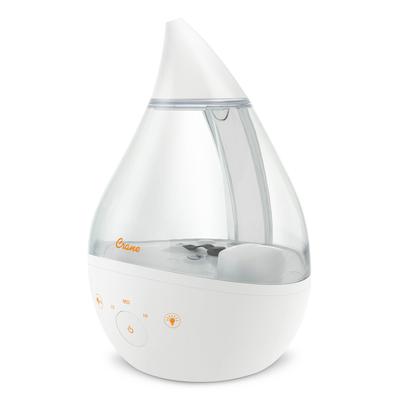 Crane Baby Humidifiers White - White & Clear Drop Humidifier
