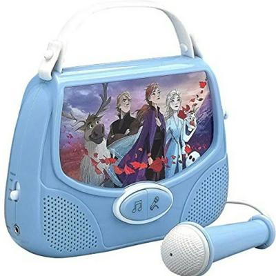 Disney Toys | Disney Frozen Ii Sing Along Boombox Connect Mp3, Microphone ! | Color: Blue | Size: Osg