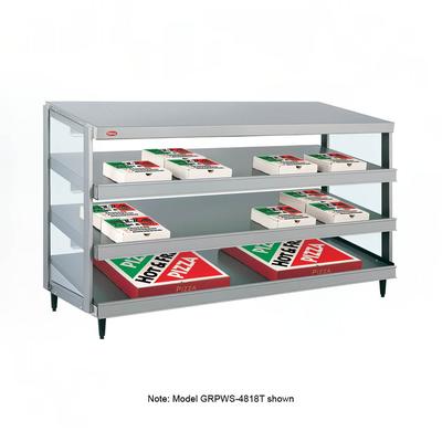 Hatco GRPWS-4824T 48" Heated Pizza Merchandiser w/ 3 Levels, 120v/208 240v/1ph, 120/240v, 3585 W, Stainless Steel