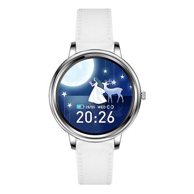 Null Brand Smart Watches White - Silvertone Luxury Times Smart Watch