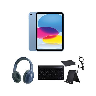 Apple Tablets Blue/Blue - Blue 10th Gen 256GB Apple iPad & Blue Headphones Set