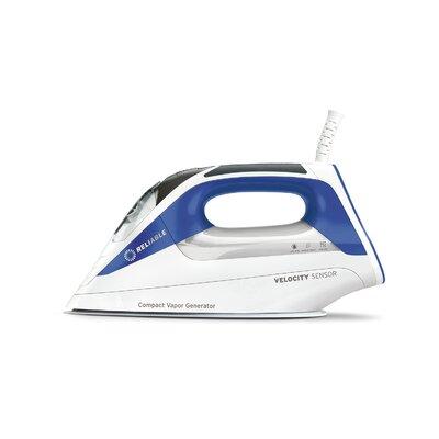 Reliable Corporation Reliable Velocity 1800W Home Steam Iron - Compact Vapor Generator Iron w/ Anodized Aluminum in Blue/Gray | Wayfair 240IR