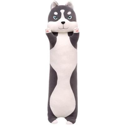 Trinx Cute Long Husky Dog Plush Soft Toy, Creative Cartoon Erha Doll Cushion, Long Cat Sleeping Pillow Cushion Gift For | Wayfair