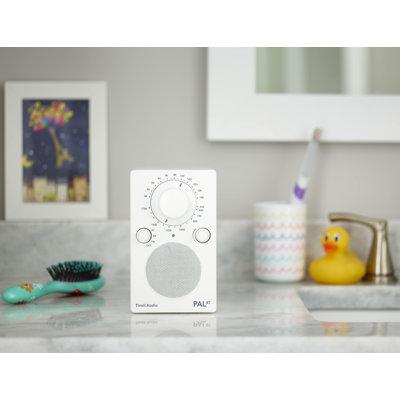 Tivoli Audio INC Portable Radio in White | 6 H x 3.6 W x 4.7 D in | Wayfair PALBTWHITE