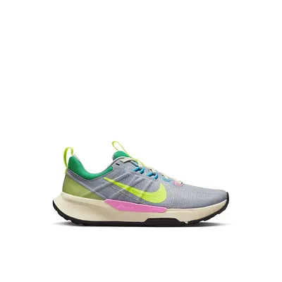 Nike Womens Juniper Trail 2 Shoe Running Sneakers - Grey Size 8M