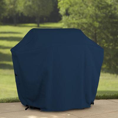 Covers & All Heavy Duty Outdoor Waterproof BBQ Grill Cover, Durable UV-Resistant Barbecue Grill Cover in Blue | 48 H x 64 W x 24 D in | Wayfair