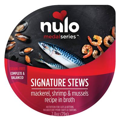 MedalSeries Signature Stew Mackerel, Shimp & Mussels Wet Cat Food, 2.8 oz.