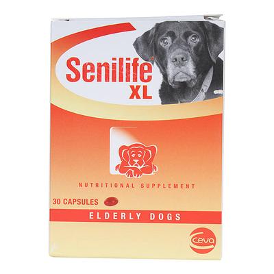 Advantage II Pet First Aid Supplies & Kits - 30-Ct. Senilife XL Elderly Dog Nutritional Supplement Capsules