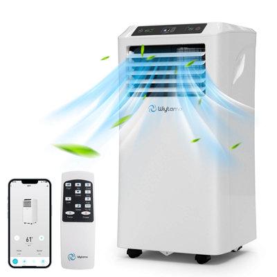 Wiytamo 10000 BTU Wi-Fi Connected Portable Air Conditioner for 450 Sq. Ft. w/ Remote Included | 27.56 H x 13.8 W x 13.8 D in | Wayfair A011A
