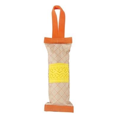 Pet Life Chew Toys Orange - Orange & Yellow Quash Water Bottle Crinkle Pet Toy