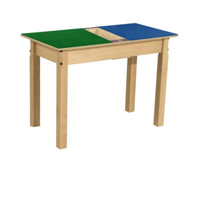 Wood Designs Time-2-Play Table Wood/Plastic in Black | 20.5 H x 35 W x 15.5 D in | Wayfair TPRET20-PBG
