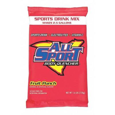 ALL SPORT 10125069 Sports Drink Mix,Fruit Punch Flavor