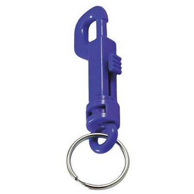 LUCKY LINE 41530 Plastic Key Clip, Blue, 25 PK