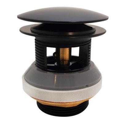 Westbrass Coarse Thread Tip-Toe Bathtub Drain use for Integrated Overflow in Brown | Wayfair D98R-12A