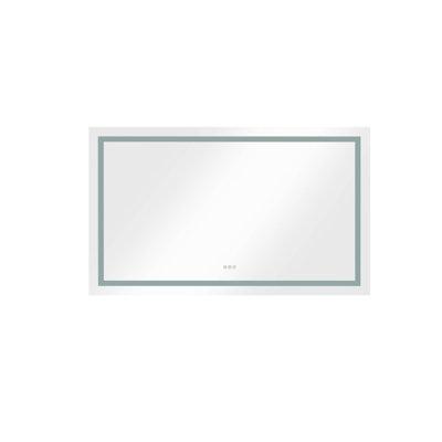 shinyswan Bathroom/Vanity Mirror, Wall Mirror, Anti Fog Led Mirror, full-length mirror in White | 36 H x 60 W x 1 D in | Wayfair 0884139286708
