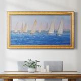 Breakwater Bay Sailing Event I - Single Picture Frame Print on Canvas in Black | 25 H x 45 W x 2.5 D in | Wayfair D362E73455FB4C25BDF3E9549E50F0A3