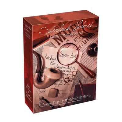 Space Cowboys Sherlock Holmes Consulting Detective - Jack the Ripper & West End Adventures | 2.5 H x 9.125 W x 12.125 D in | Wayfair ASMSHEH02