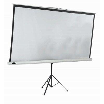 AARCO Portable Tripod Projector Screen, Steel in White | 84 H x 84 W in | Wayfair TPS-84