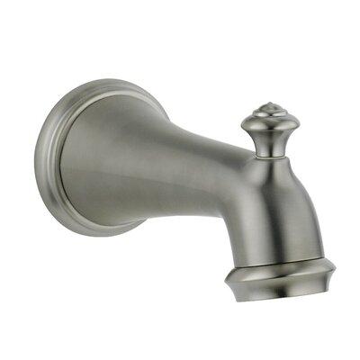 Delta Victorian Wall Mounted Tub Spout Trim w/ Diverter in Gray | Wayfair RP34357SS