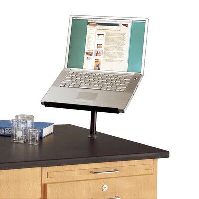 Diversified Woodcrafts LabHand Laptop Mount in Black, Size 5.5 H x 12.5 W x 12.5 D in | Wayfair 100994X6