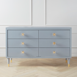 Uptown 6 Drawer Dresser - French Grey